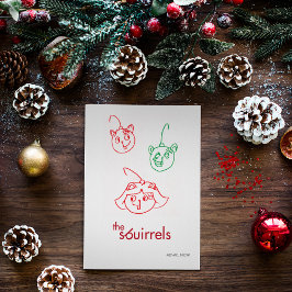 The Sbuirrels #10: "A Sbuirrels Christmas" (2021) サンキューカード
