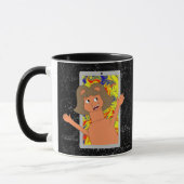 The Sbuirrels #8: "ばか頭が切れる電話広告"表紙， 2020 マグカップ (左)