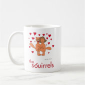 The Sbuirrels Ed and Mary Valentine コーヒーマグカップ (左)