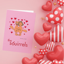 The Sbuirrels Ed and Mary Valentine シーズンカード