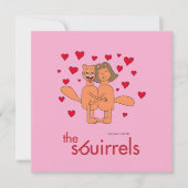 The Sbuirrels Ed and Mary Valentine シーズンカード (正面)