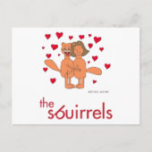 The Sbuirrels Ed and Mary Valentine ポストカード (正面)
