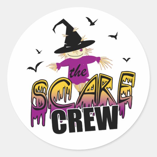 The Scare Crew Purple ID1002 ラウンドシール (正面)