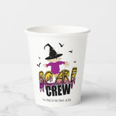 The Scare Crew Welcome Purple ID1002 紙コップ (正面)