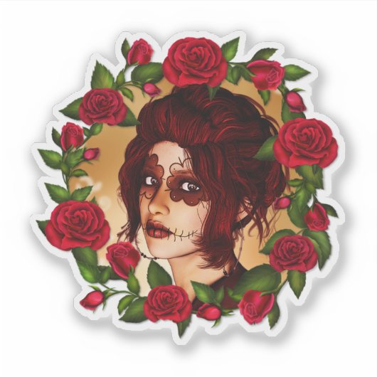 The Scarlet Sugar Doll シール (正面)