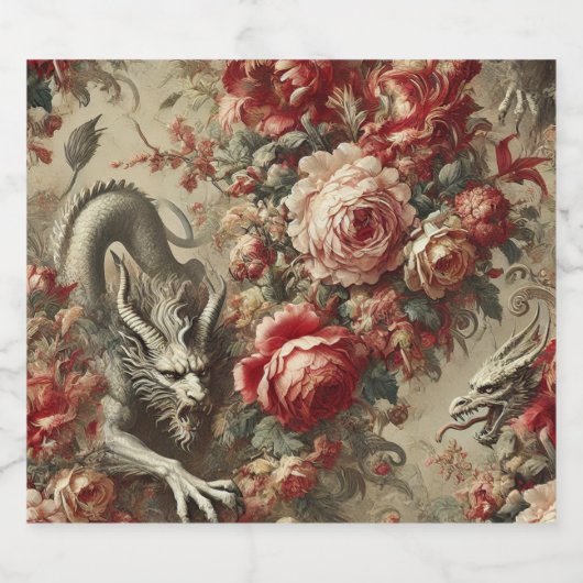 The Scarlet Thicket – Gothic Mythic Design ビールラベル (シングルラベル)