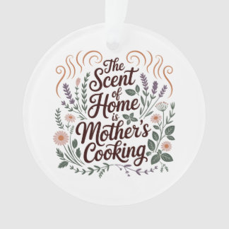 The Scent Of Home Is Mother's Cooking オーナメント