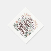 The Scent Of Home Is Mother's Cooking スタンダードカクテルナプキン (角)