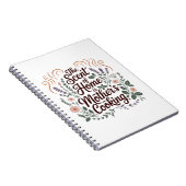 The Scent Of Home Is Mother's Cooking ノートブック (右側)