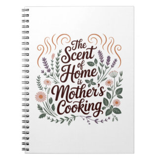 The Scent Of Home Is Mother's Cooking ノートブック