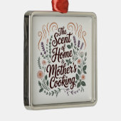The Scent Of Home Is Mother's Cooking メタルオーナメント (右)