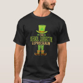 The School Director Leprechaun Matching St Patrick Tシャツ (正面)