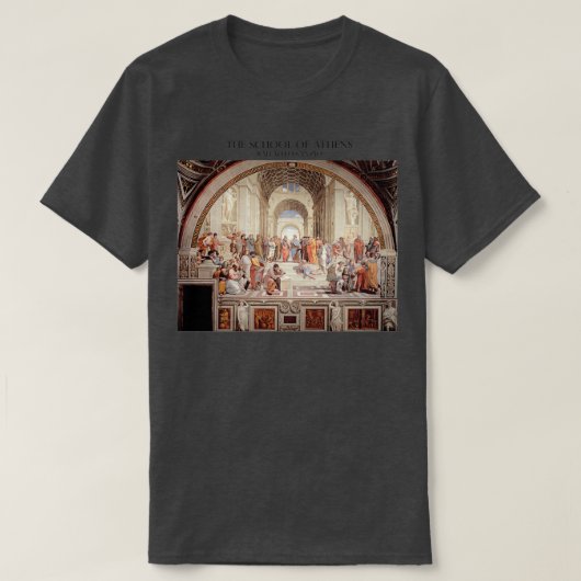 The School of Athens Tシャツ (デザイン正面)