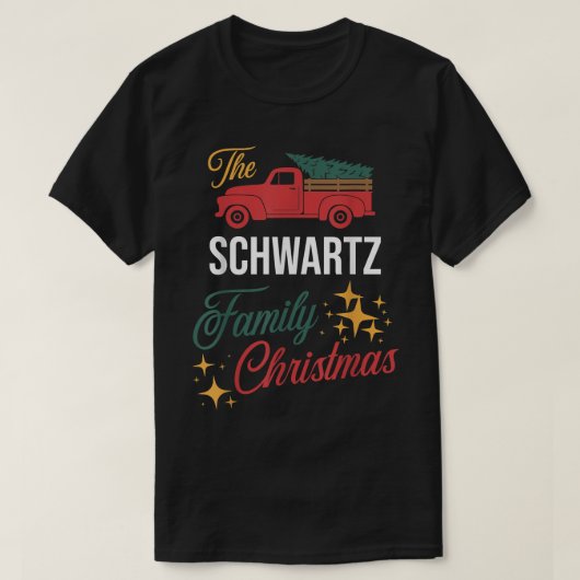 The Schwartz Family Christmas Matching Pajamas Gro Tシャツ (デザイン正面)