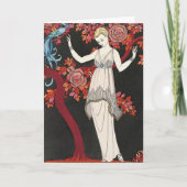 The Science Tree Evening Dress - George Barbier カード (正面)