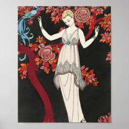 The Science Tree Evening Dress - George Barbier ポスター