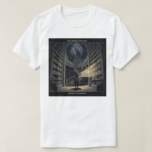 The Scout and the Forbidden Library Tシャツ (デザイン正面)