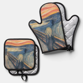 The Scream 鍋つかみ&鍋敷きセット