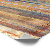 The Scream by Edvard Munch ポスター (角)