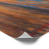 The Scream by Edvard Munch ポスター (角)