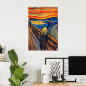 The Scream by Edvard Munch ポスター (ホームオフィス)