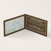 The Scream By Edvard Munch, Art Dealer, Detailed 名刺 (内部)