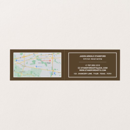 The Scream By Edvard Munch, Art Supplies Store 名刺 (内部フラット)