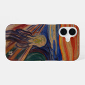 The Scream by Edvard Munch – Personalized Art iPhone 16ケース (裏面横)