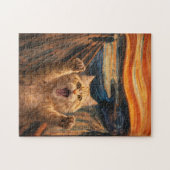 The Scream Cat Parody Art                          ジグソーパズル (横)