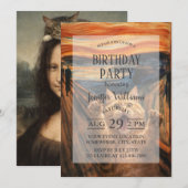 The Scream Cat Parody Art                          招待状 (正面/裏面)