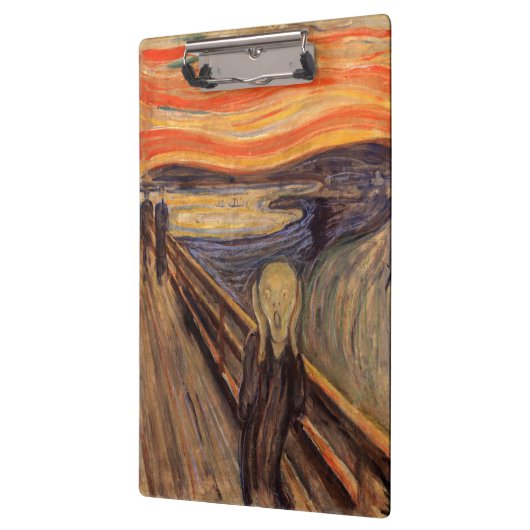 The Scream - Edvard Munch クリップボード (左)