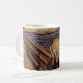 The Scream - Edvard Munch コーヒーマグカップ (正面左)