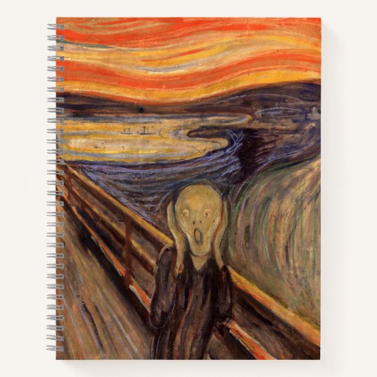 The Scream - Edvard Munch ノートブック (正面)