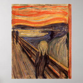 The Scream - Edvard Munch ポスター