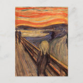 The Scream - Edvard Munch ポストカード (正面)