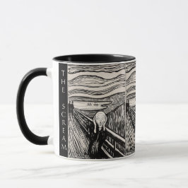 The Scream – Edvard Munch – Custom Text マグカップ