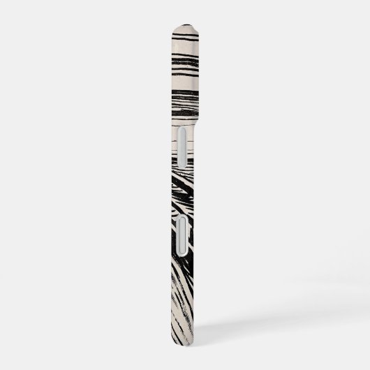 The Scream – Edvard Munch – Custom Text iPhone 16ケース (右側面)