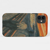 The Scream (Textured) by Edvard Munch Case-Mate iPhoneケース (裏面(横))