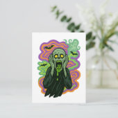 The Scream – Zombie Cartoon ポストカード (スタンド正面)