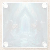 The Scroll Keepers of the Deep” ガラスコースター (裏面)