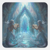 The Scroll Keepers of the Deep” スクエアシール (正面)