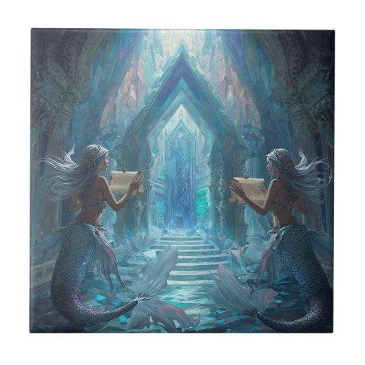 The Scroll Keepers of the Deep” タイル (正面)