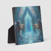 The Scroll Keepers of the Deep” フォトプラーク (正面)