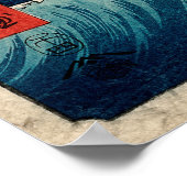 The Sea at Satta in Suruga Province. ポスター (角)