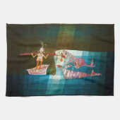 The Seafarers, Paul Klee キッチンタオル (横)
