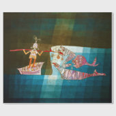 The Seafarers, Paul Klee ラッピングペーパー (フラット)