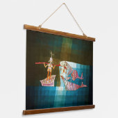 The Seafarers, Paul Klee 吊り下げ型タペストリー (傾斜あり)