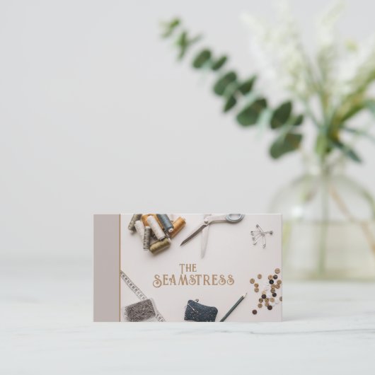 The Seamstress名刺 名刺 (スタンド正面)
