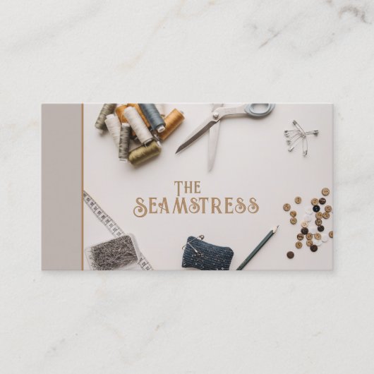 The Seamstress名刺 名刺 (正面)
