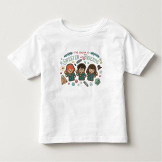 The Season is Sweeter with Friends トドラーTシャツ